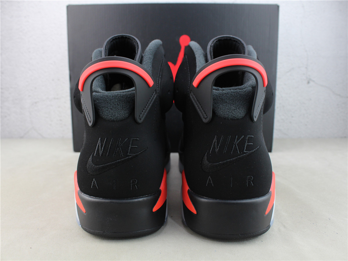 LJR Batch Air Jordan 6 Retro Black Infrared 384664 060